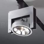 &nbsp;Stylas Two&nbsp;Halospot 111&nbsp;50W&nbsp;3 fase adaptor&nbsp;Aluminium&nbsp;